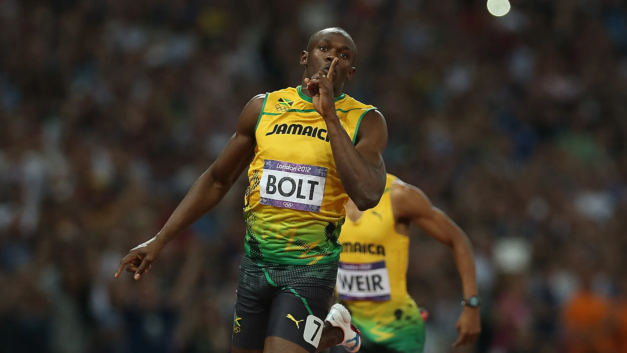 Usain Bolt Victory Celebration