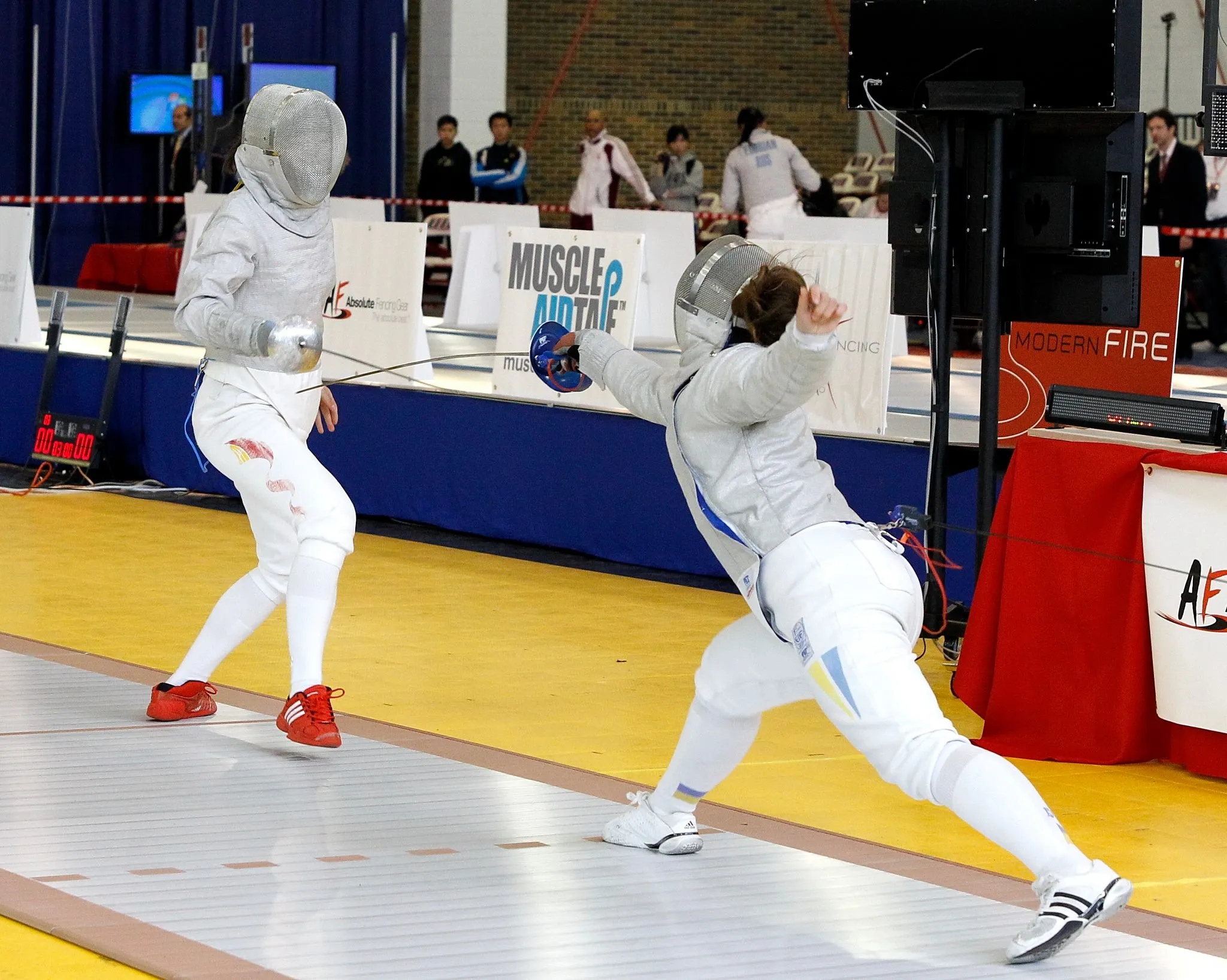 Valentina Vezzali's Victory in Fencing