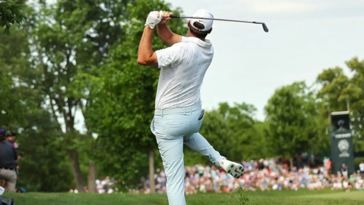 Scottie Scheffler Perfect Tee Shot