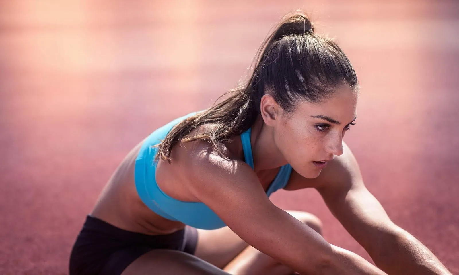 Allison Stokke Focused Gym Moment