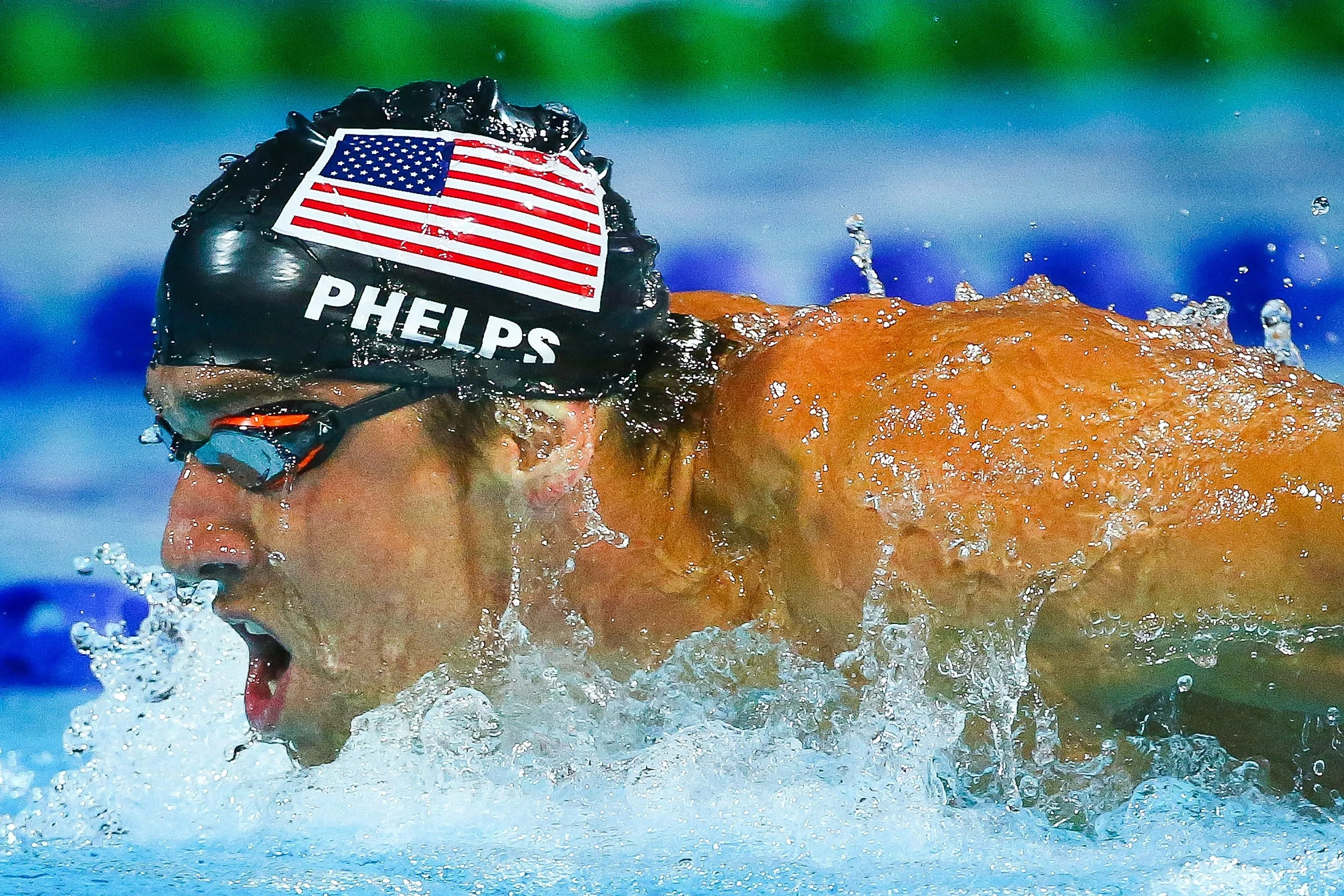 Michael Phelps Breaststroke Swimming Wallpaper
