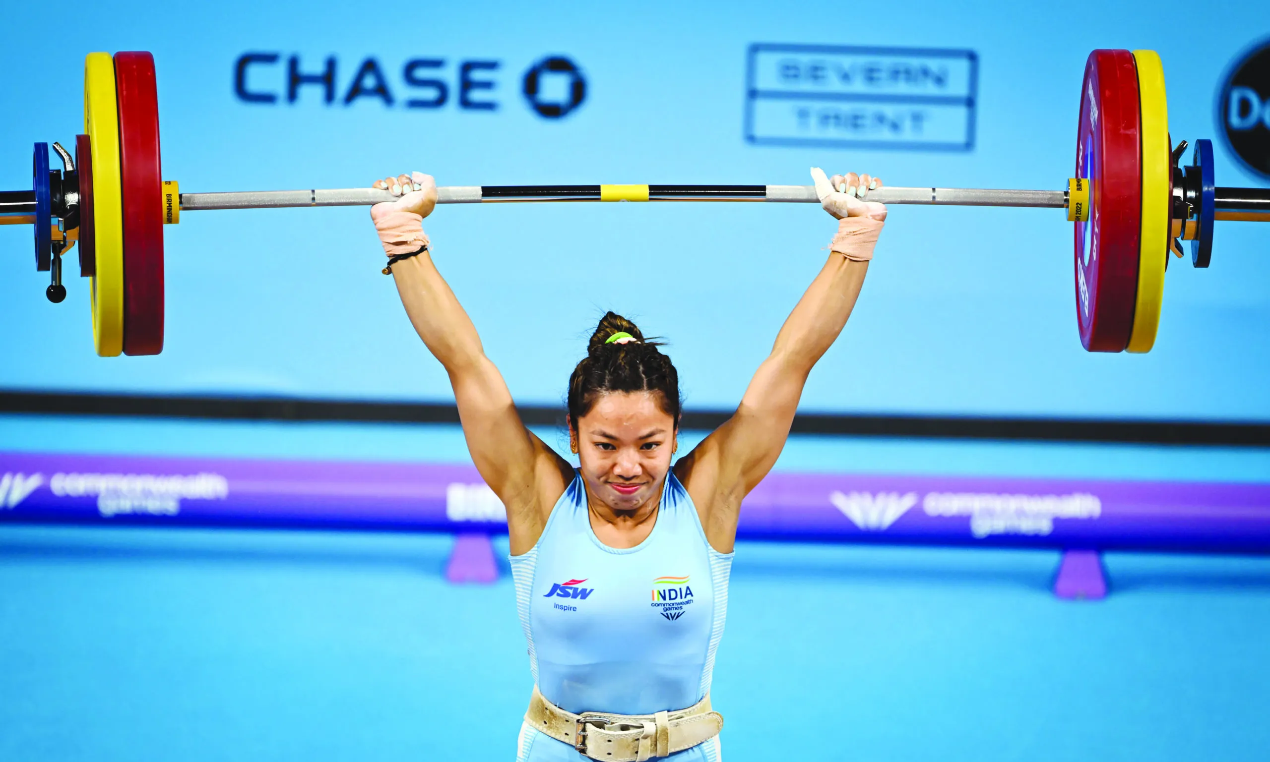 Mirabai Chanu Clean & Jerk Lift