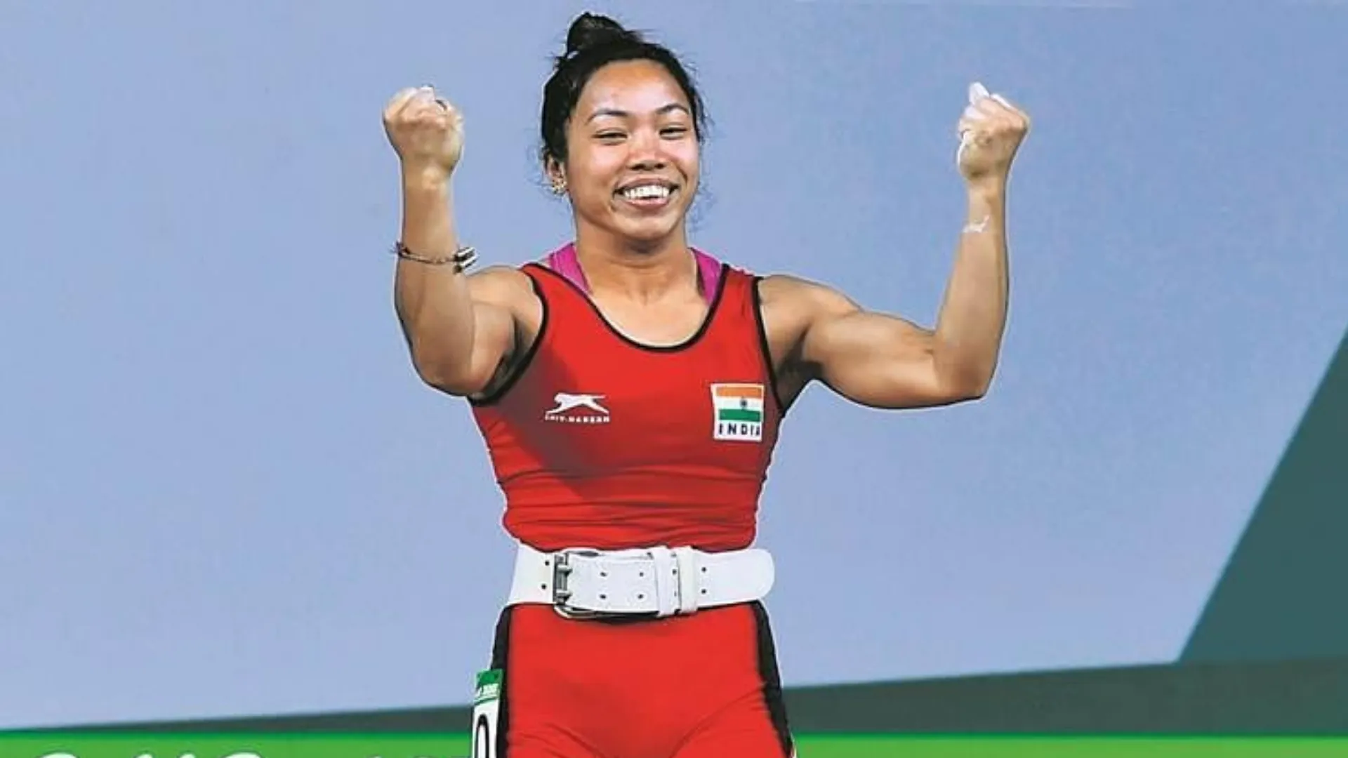 Mirabai Chanu National Champion Pose
