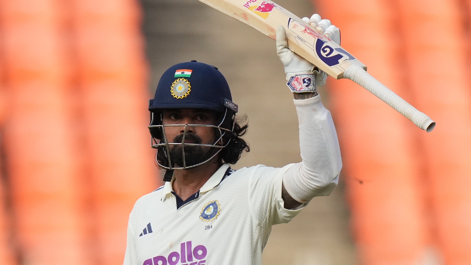 KL Rahul Celebrates Century