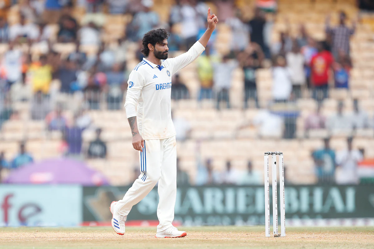 Ravindra Jadeja’s stylish batting stance