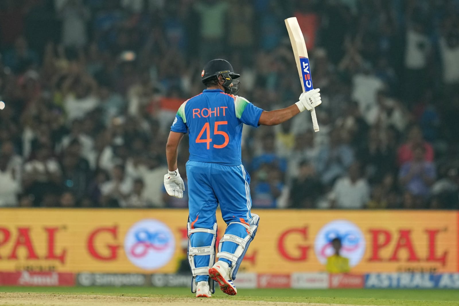 Rohit Sharma in Action Shot
