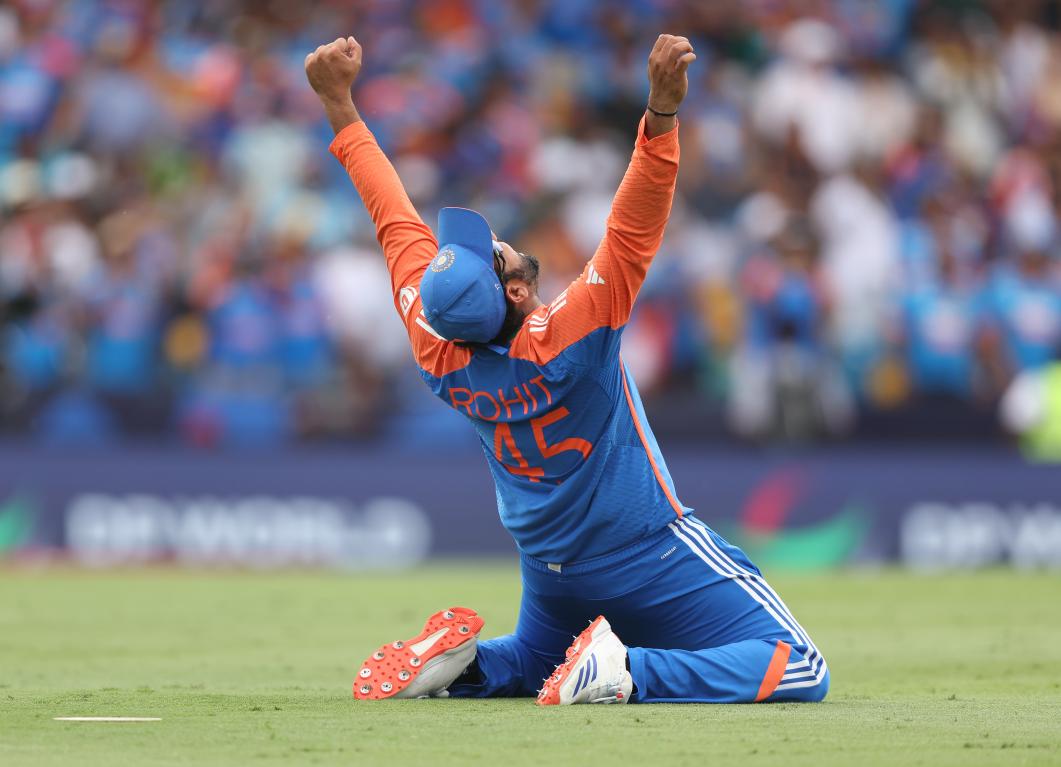 Rohit Sharma Celebrates Fifty