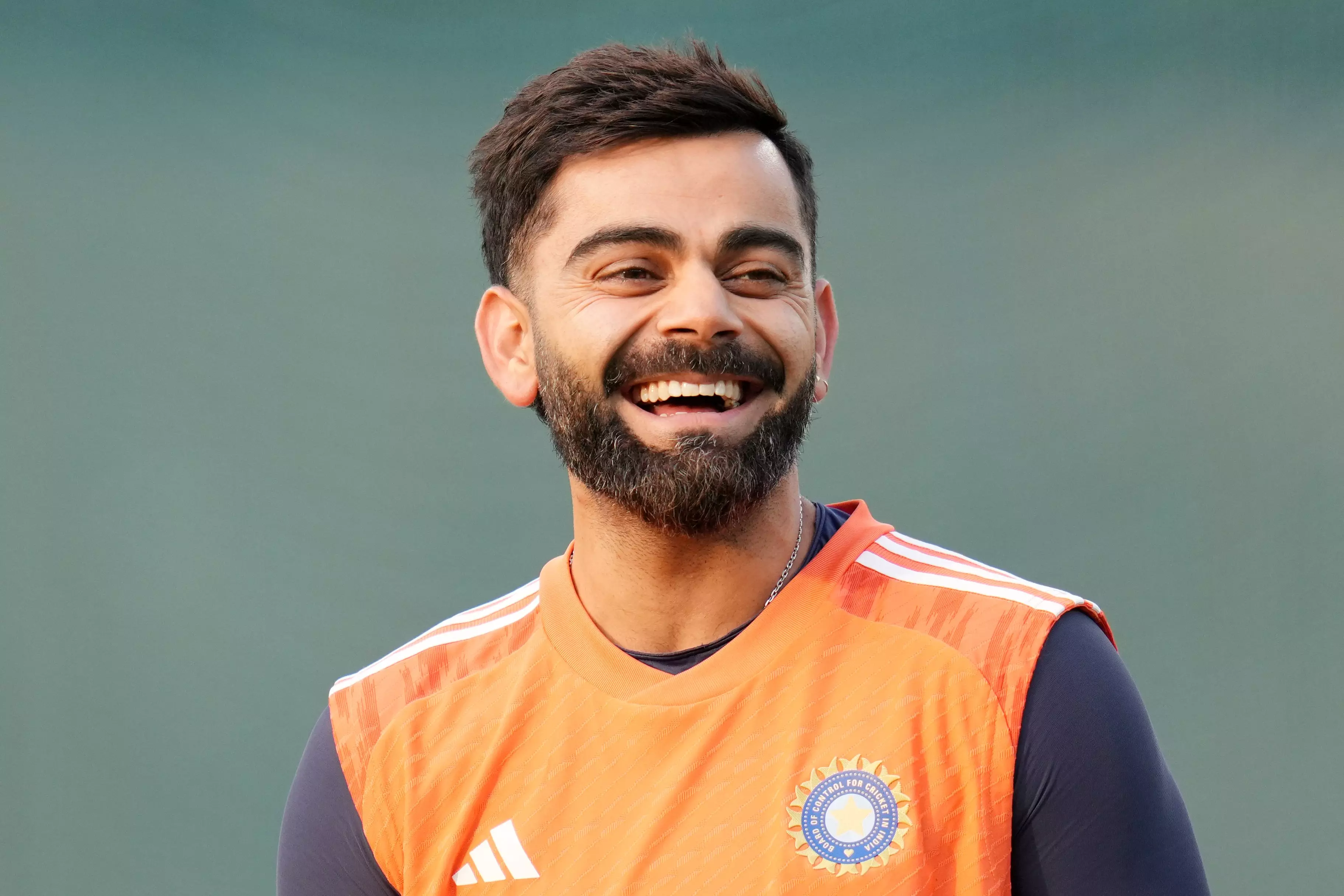 Virat Kohli Smiling Portrait