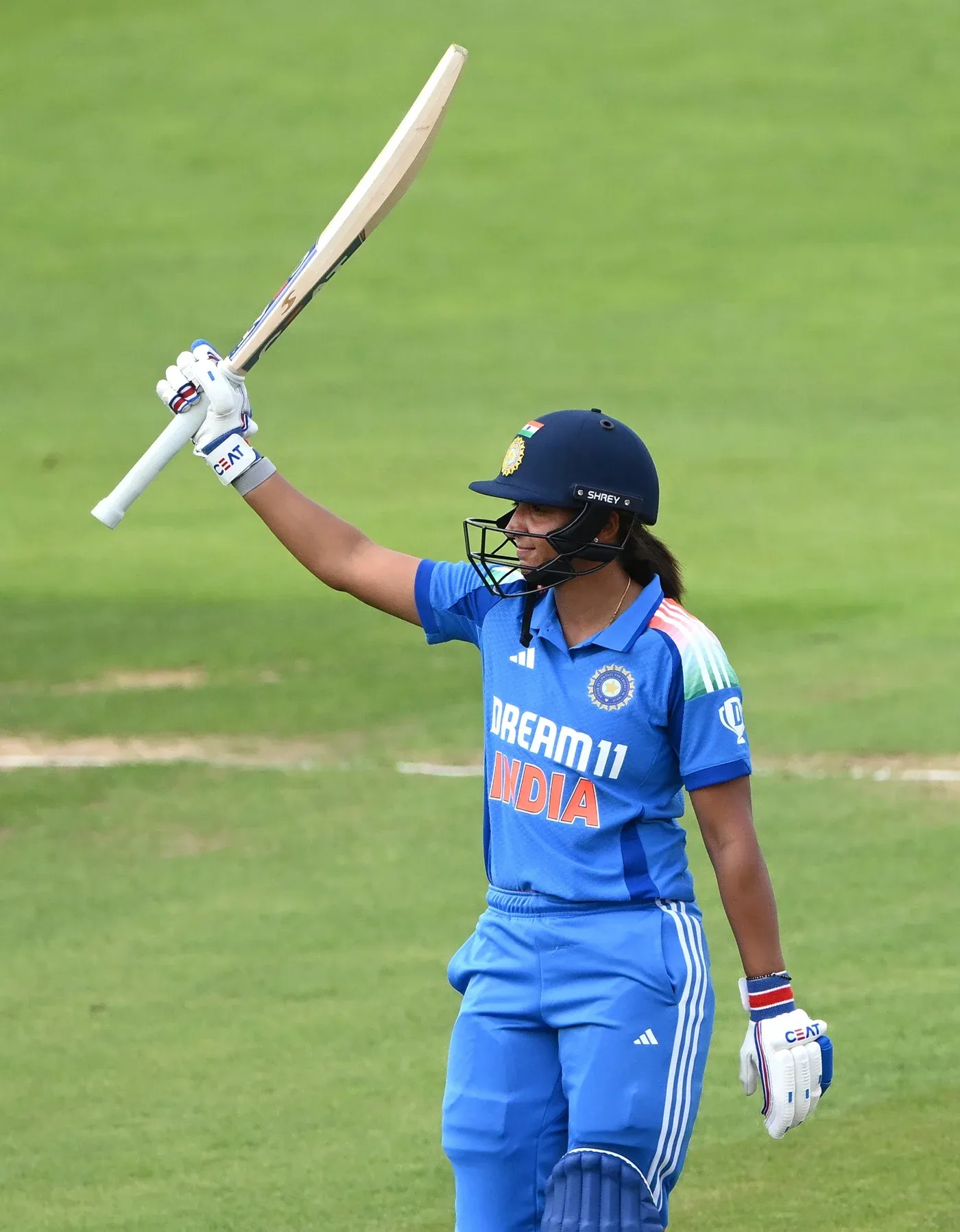 Harmanpreet Kaur Celebrating a Shot