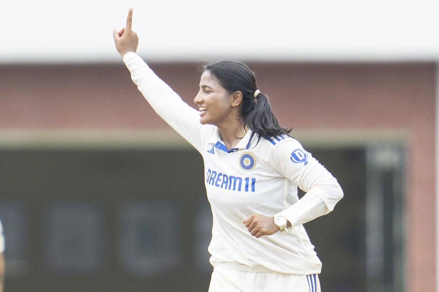 Sneh Rana Raises Hand After Taking Breakthrough