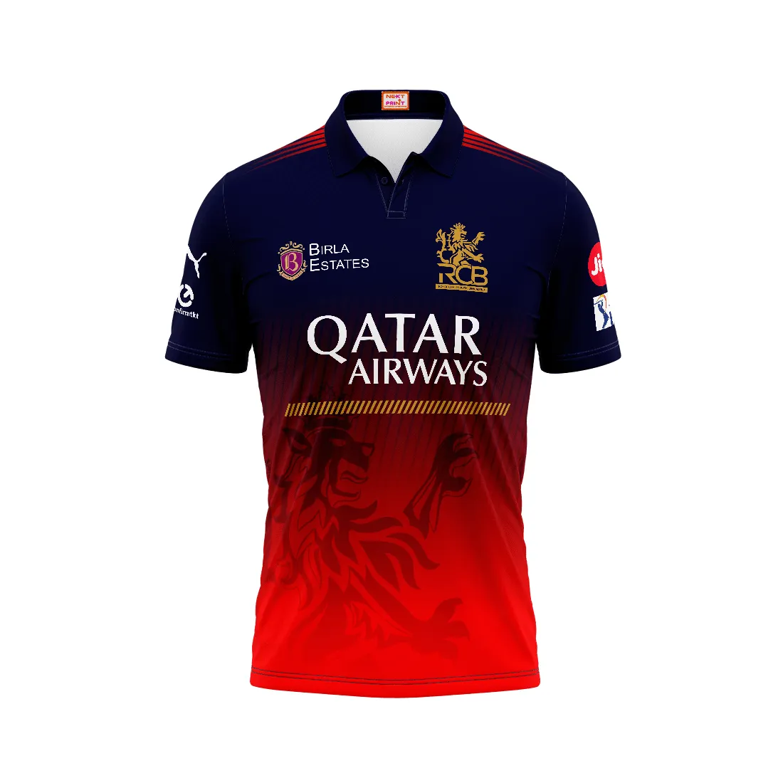 Royal Challengers Bengaluru Jersy Front Jersey
