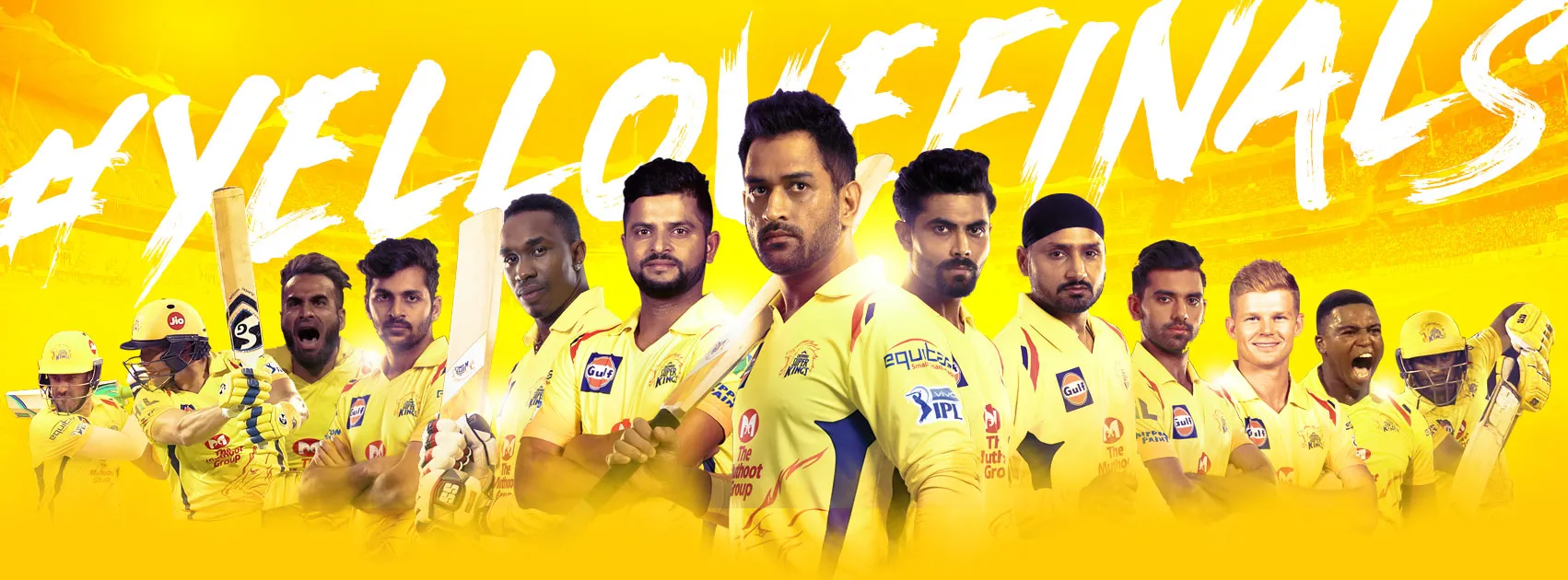 Chennai Super Kings Mens Cricket Team Banner