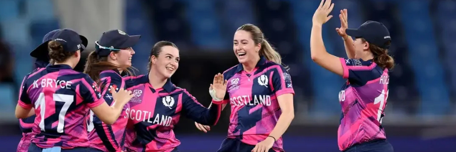 Scotland Women's Cricket Team Banner
