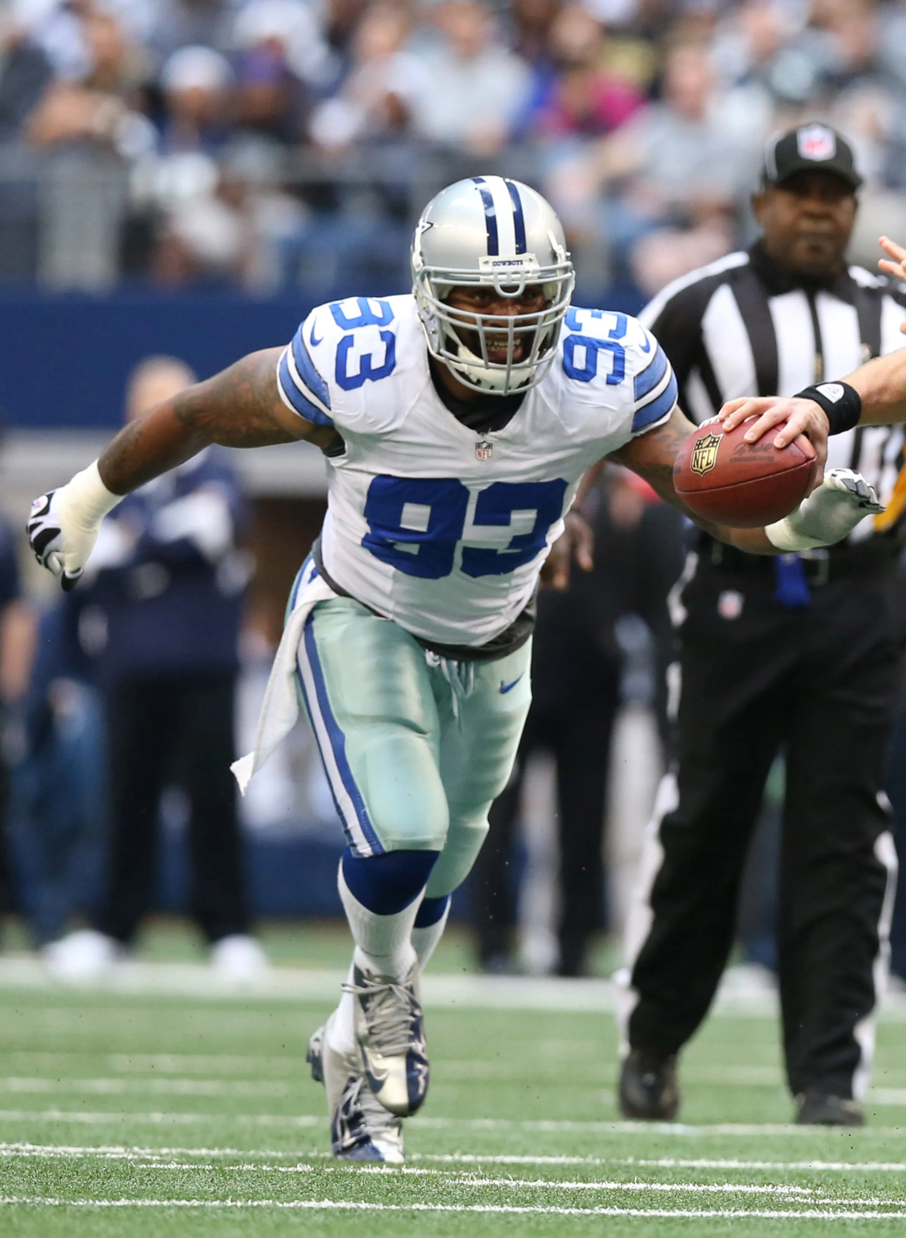 Anthony Spencer in Cowboys Jersey