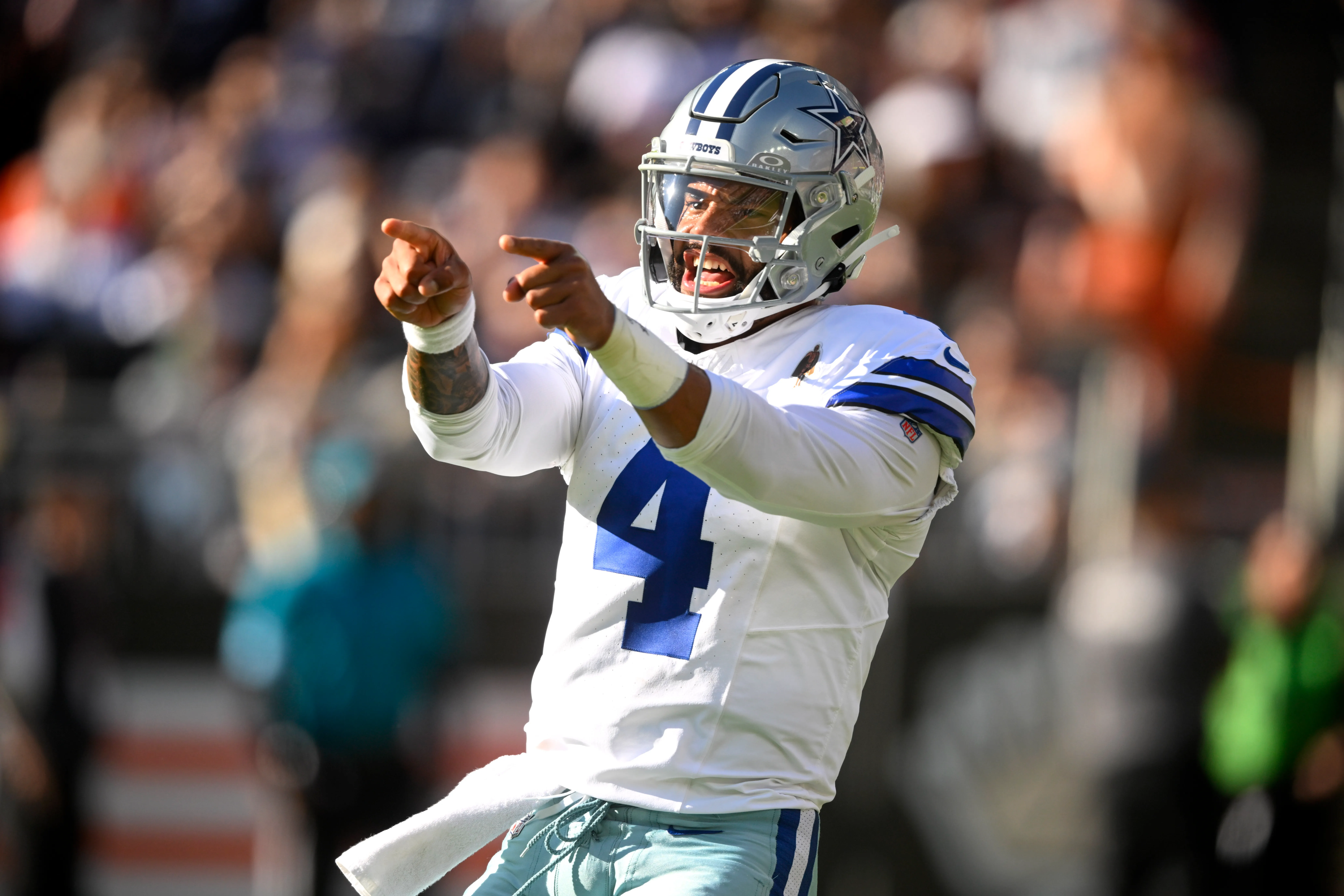 Dak Prescott in Action