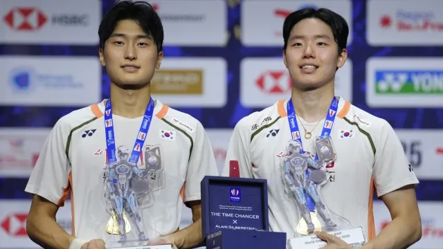 Seo Seung Jae Celebrates Podium Finish with Partner