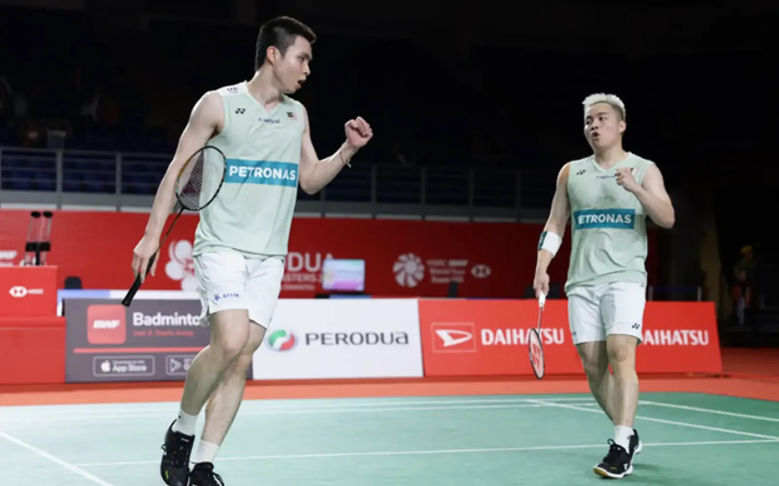 Soh Wooi Yik in Fast Badminton Rally Exchange