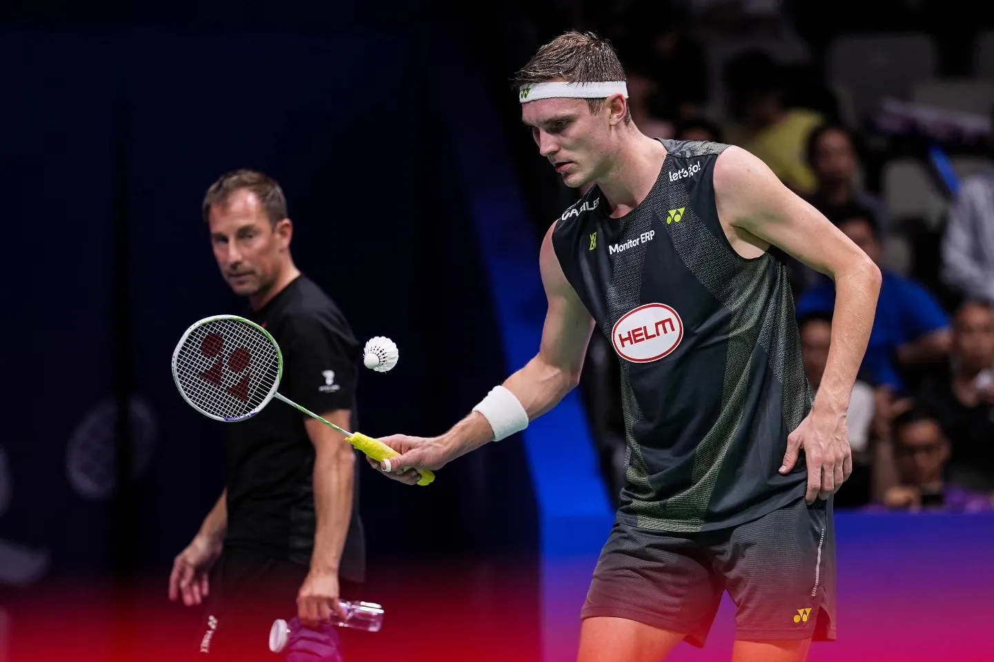 Viktor Axelsen Competes in Intense Rally