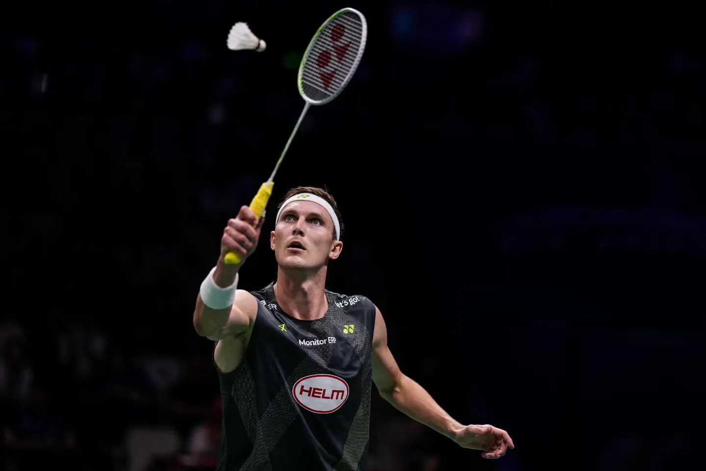 Viktor Axelsen Delivers a Strong Smash Shot