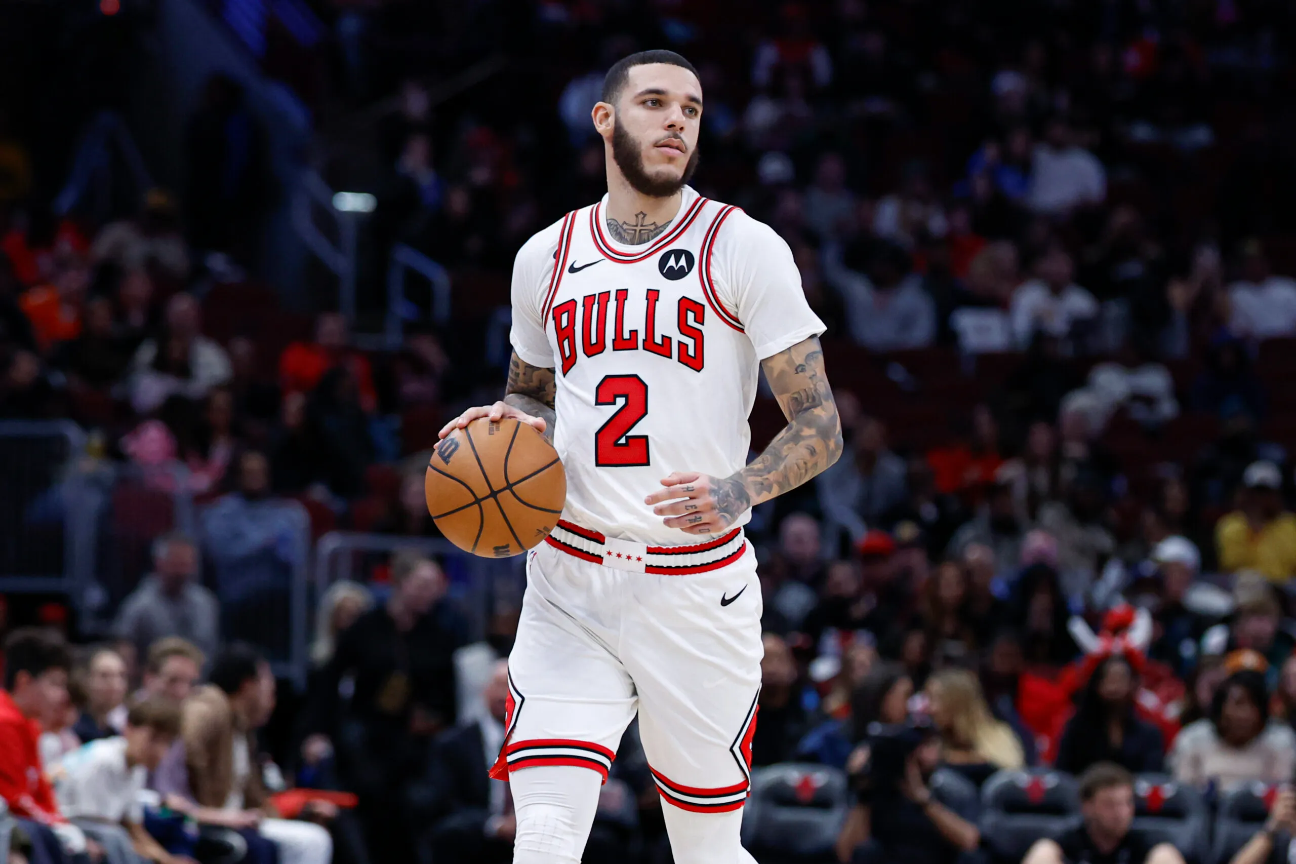 Lonzo Ball in Bulls Uniform