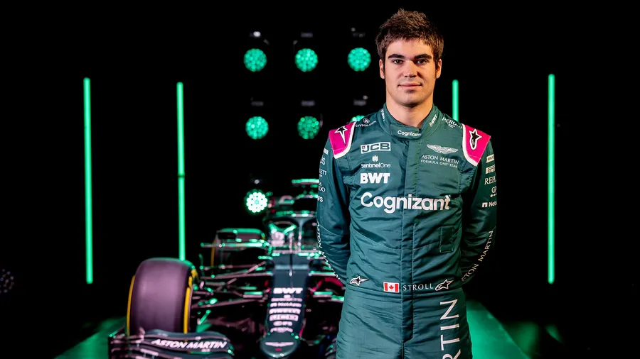 Lance Stroll Official Aston Martin Portrait