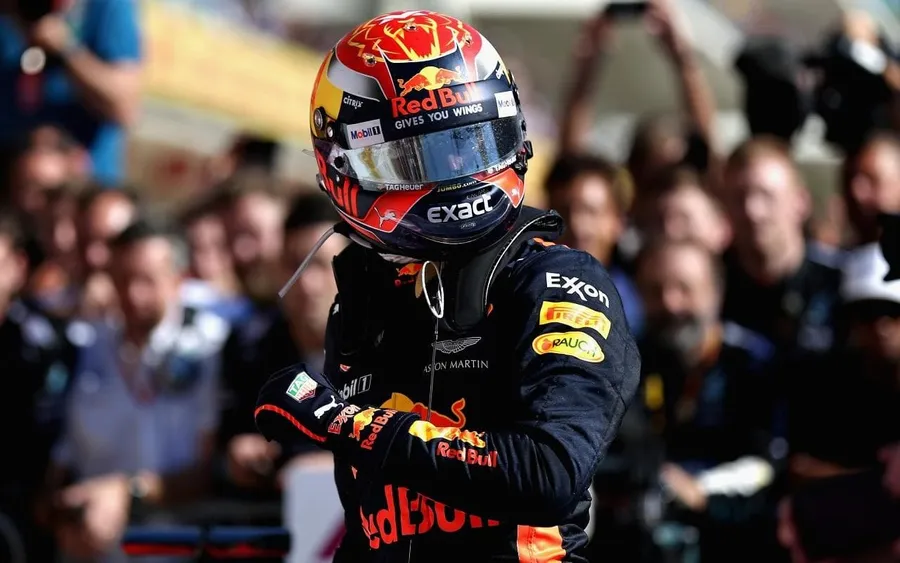 Max Verstappen Celebrates with Fans