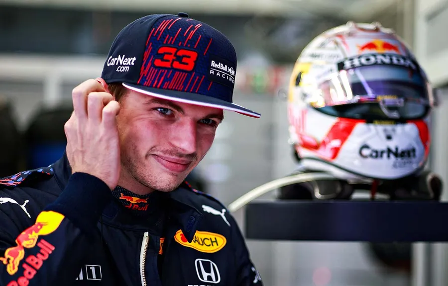 Max Verstappen Smiles After Qualifying