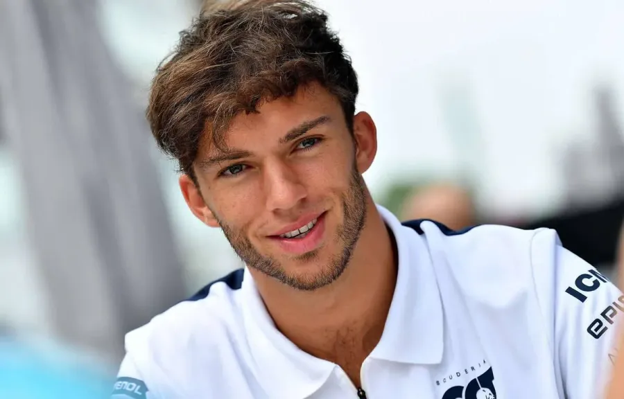 Pierre Gasly Smiling Off-Track