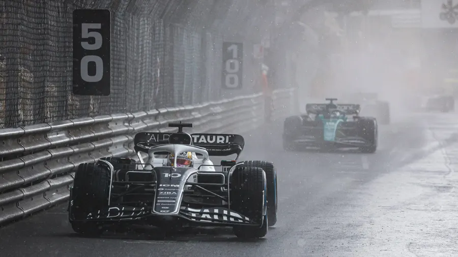 Wet Weather Race with Pierre Gasly