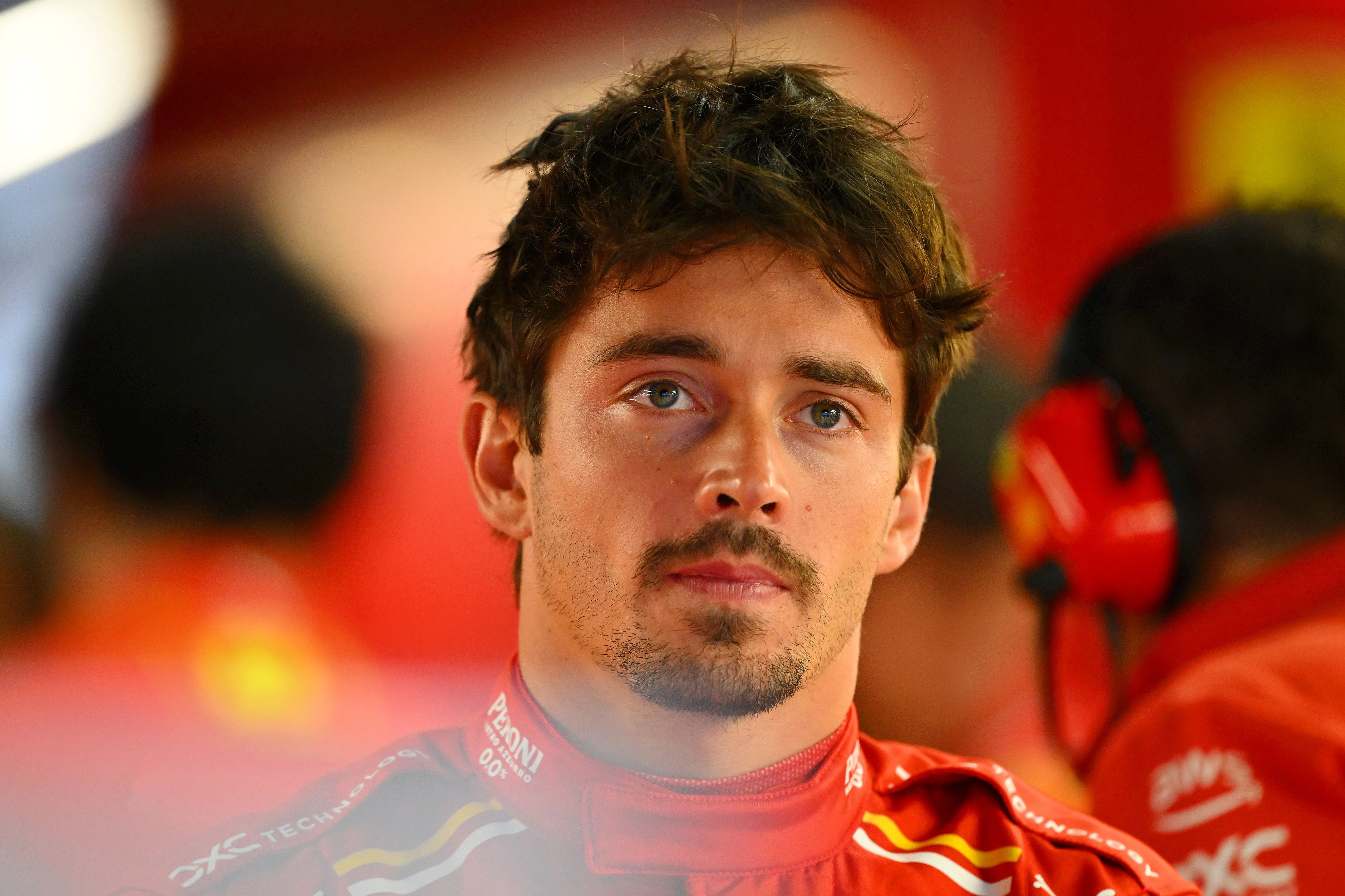 Charles Leclerc in Racing Gear