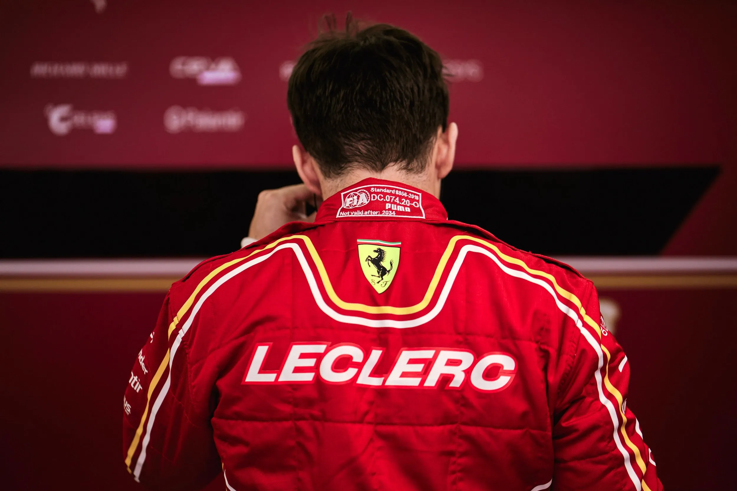Charles Leclerc from Behind