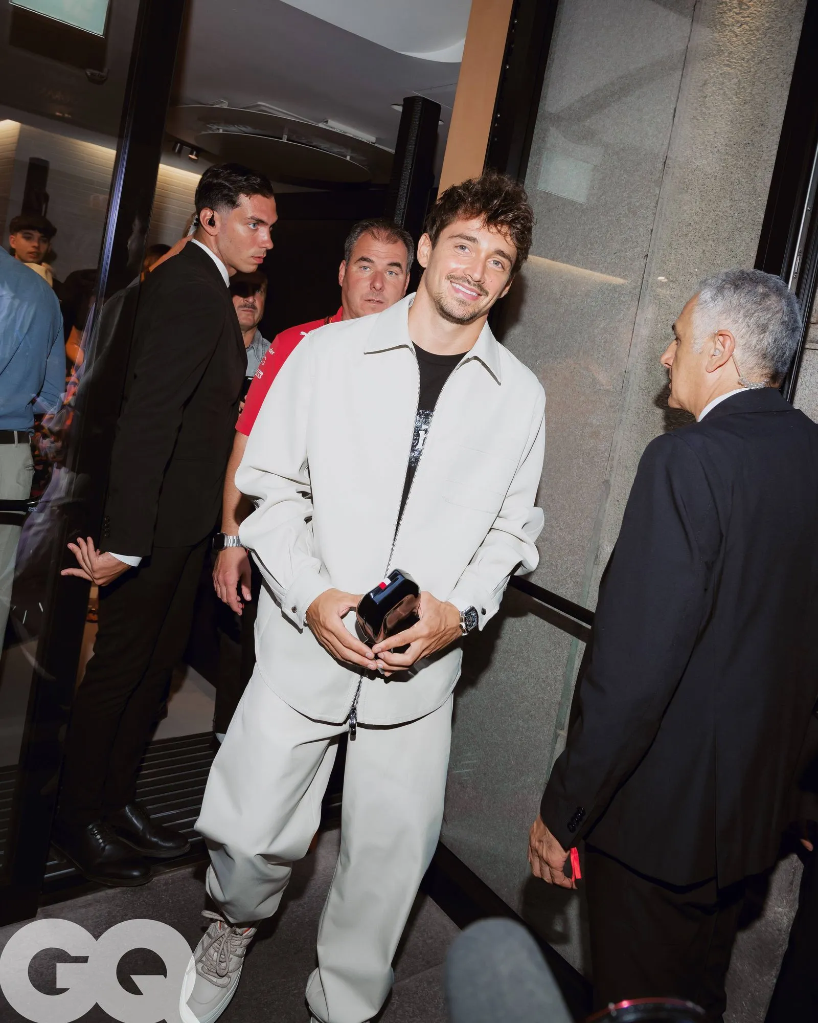 Charles Leclerc in Casual Attire
