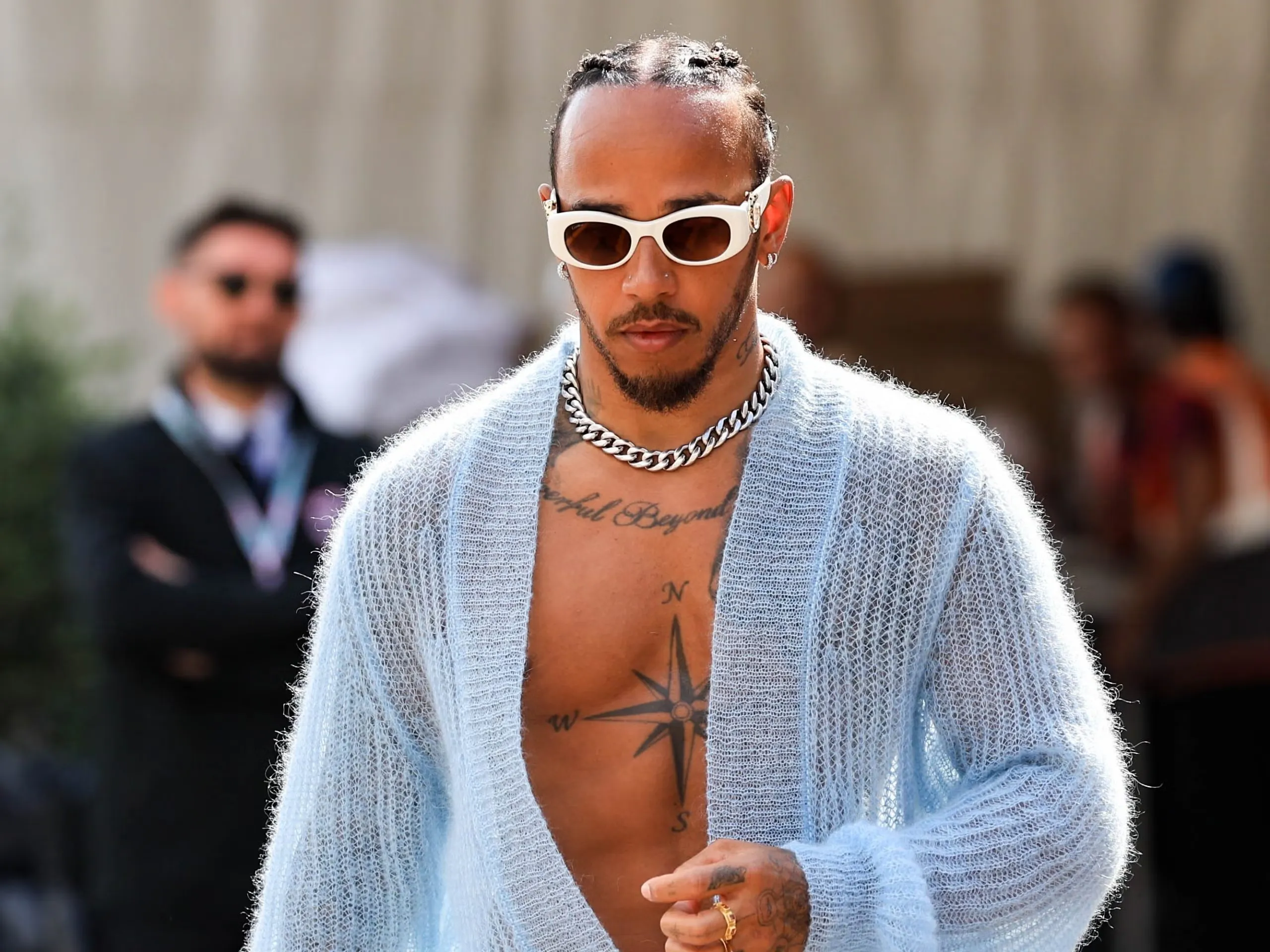 Lewis Hamilton in Casual Wear