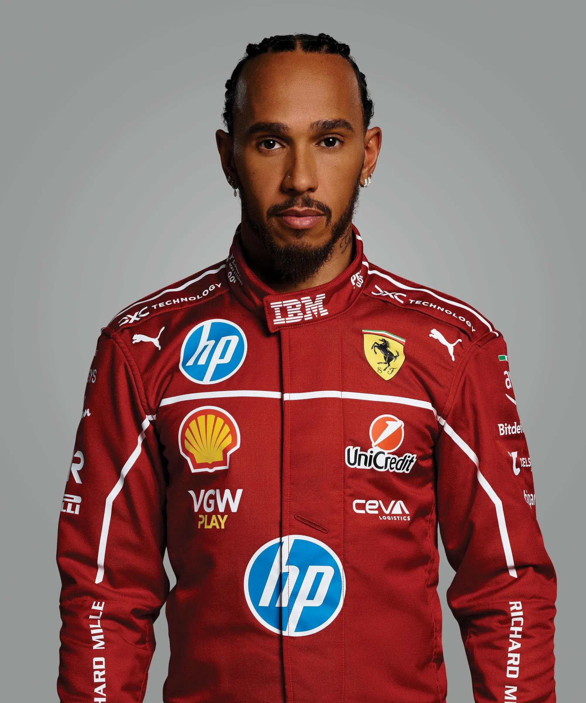 Lewis Hamilton in Full Gear