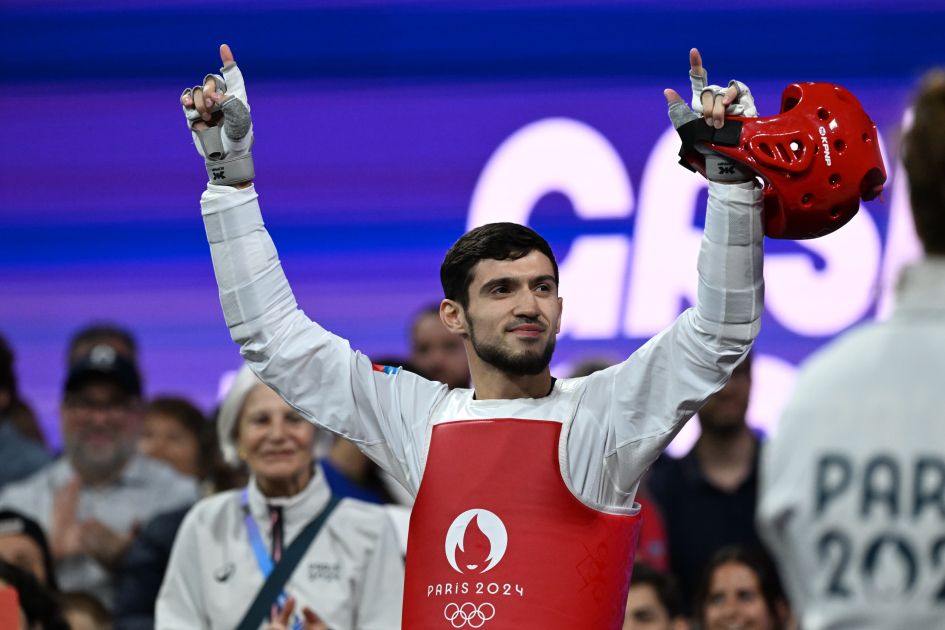 Celebrating Success in Red Gear