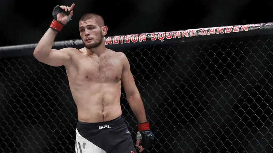 Khabib Post Fight Victory