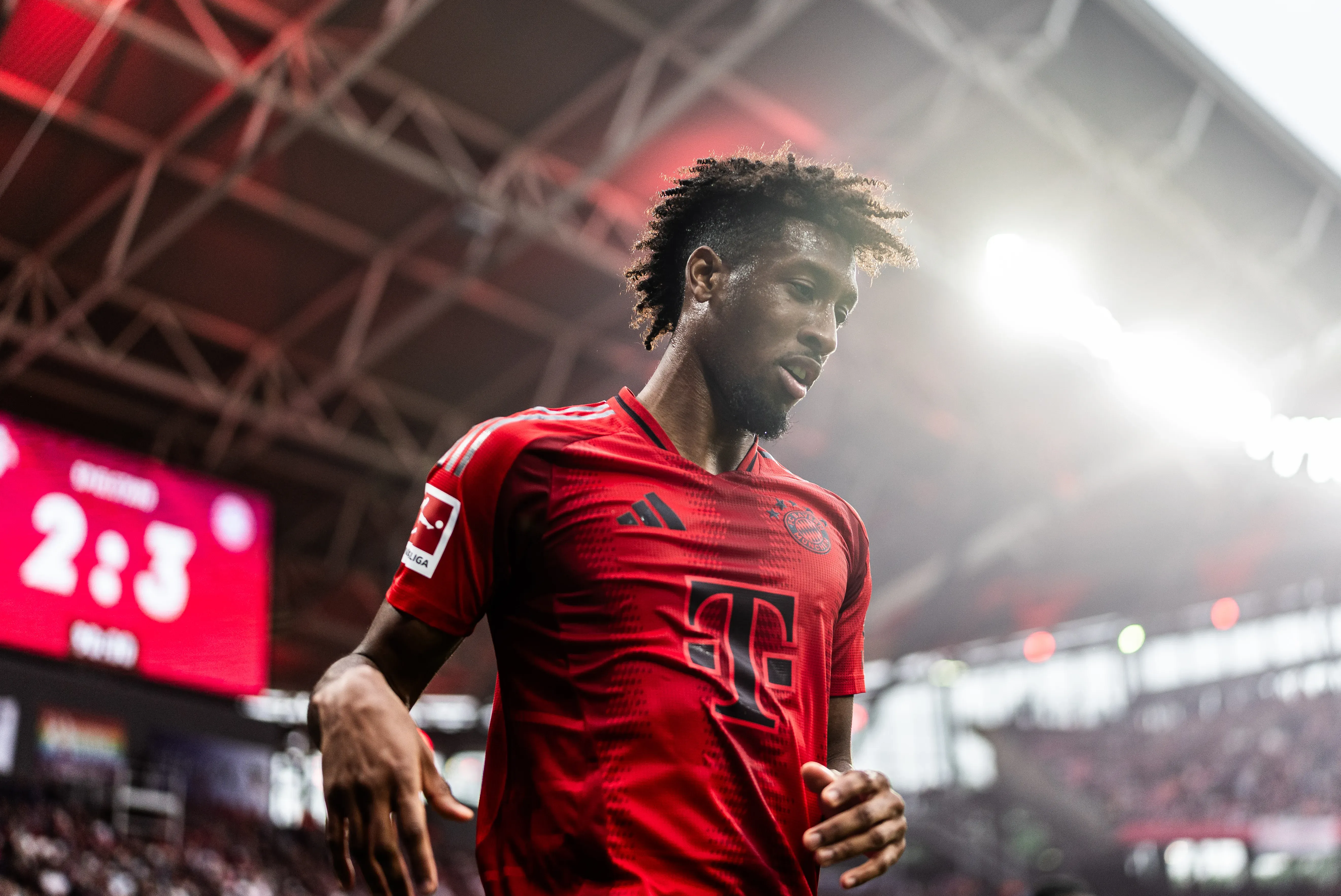 Kingsley Coman Under Stadium Lights
