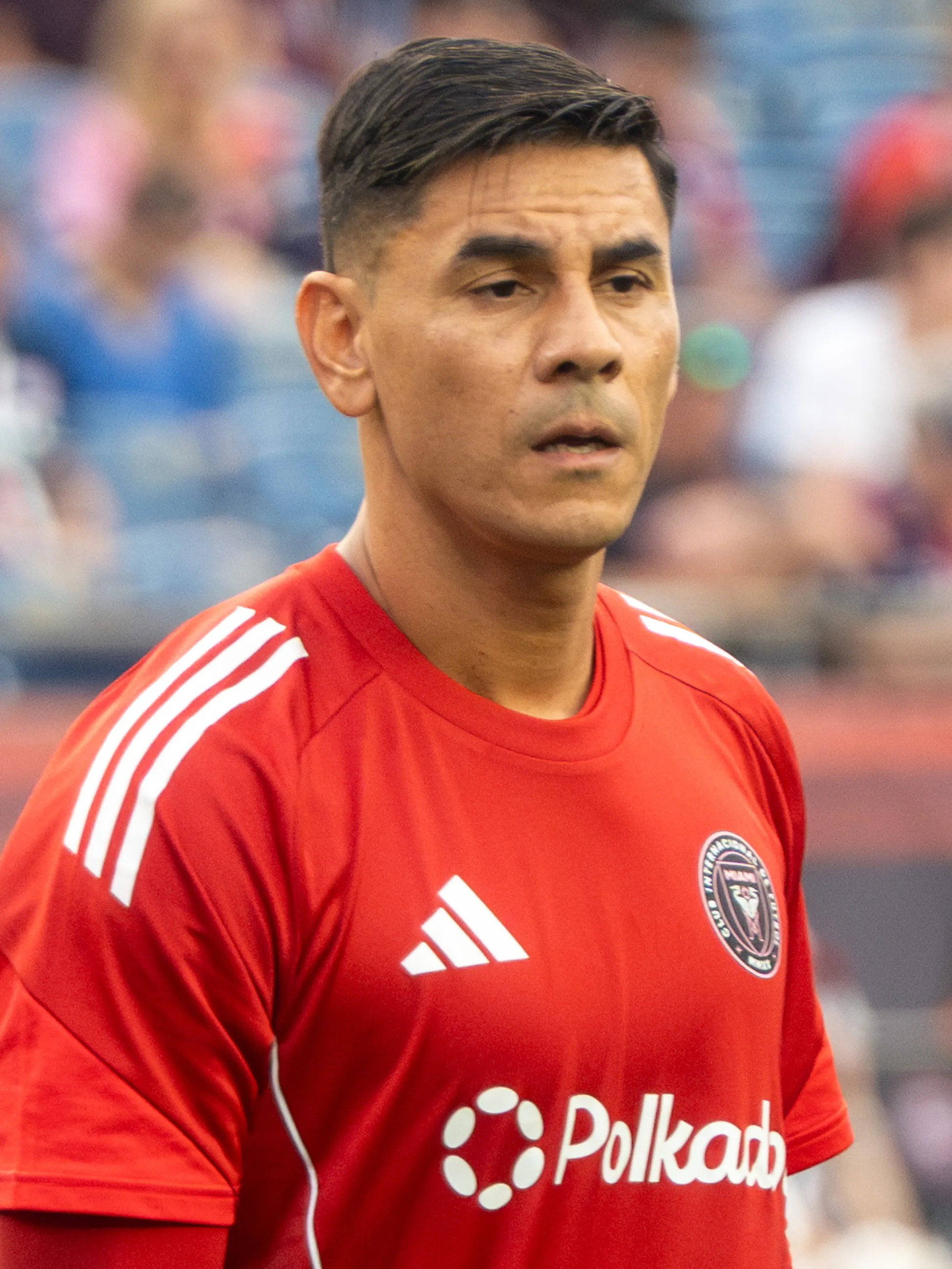 Oscar Ustari in Red Inter Miami CF Jersey