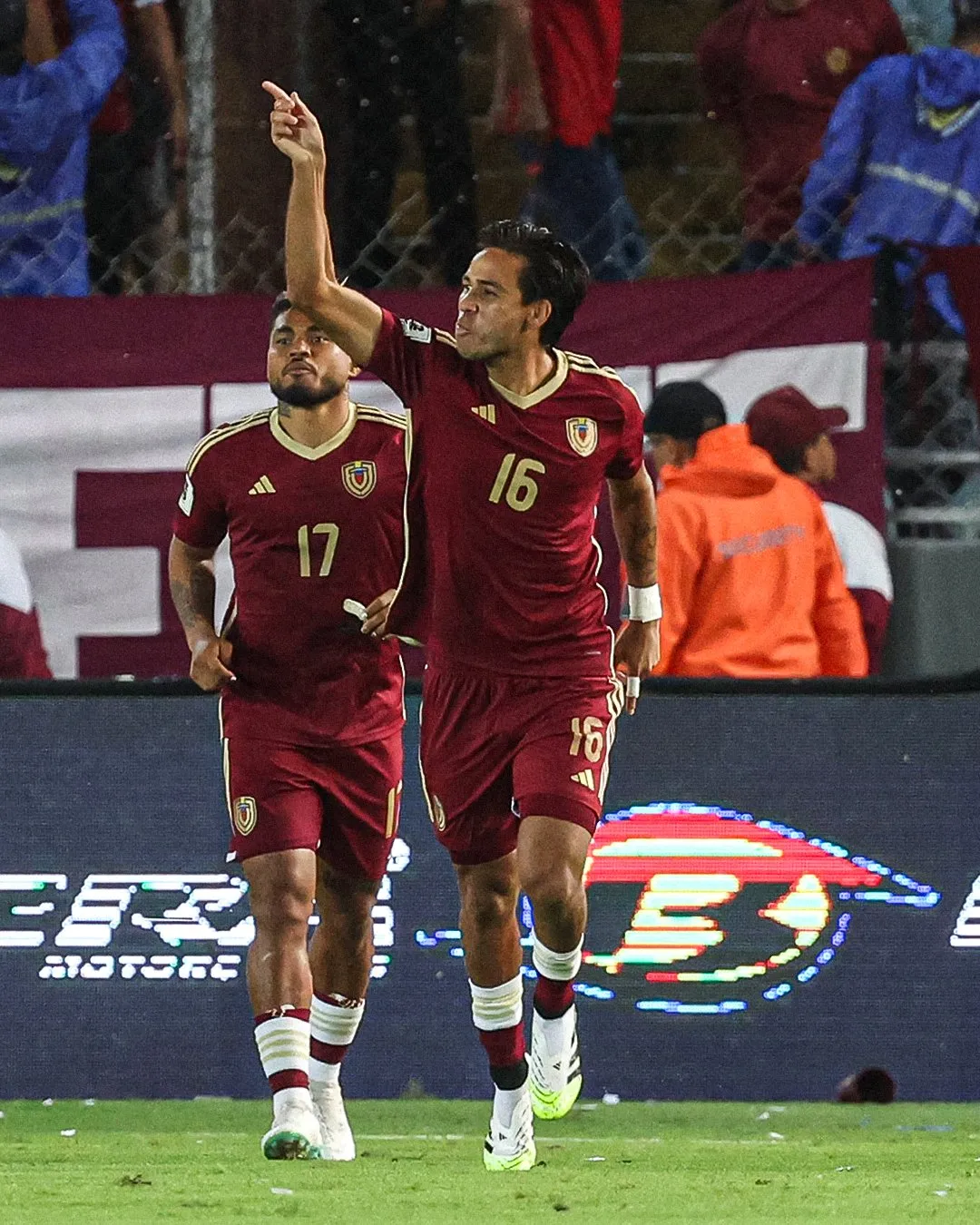 Telasco Segovia with Teammate