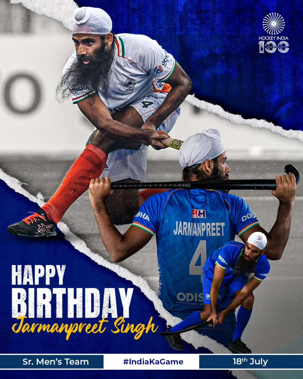 Jarmanpreet Singh Birthday Poster