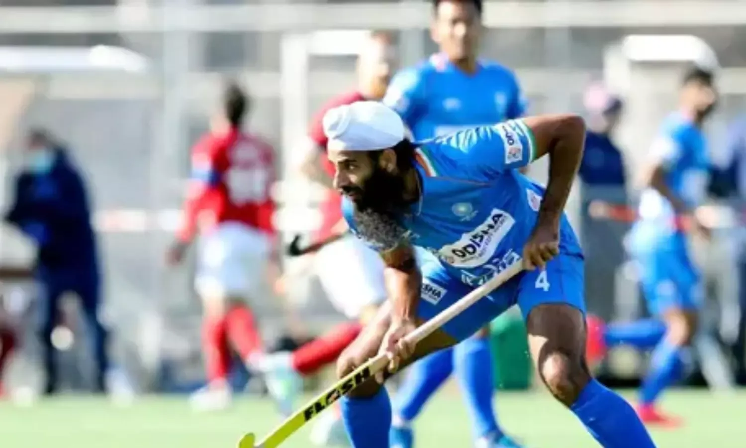 Jarmanpreet Singh with Teammates