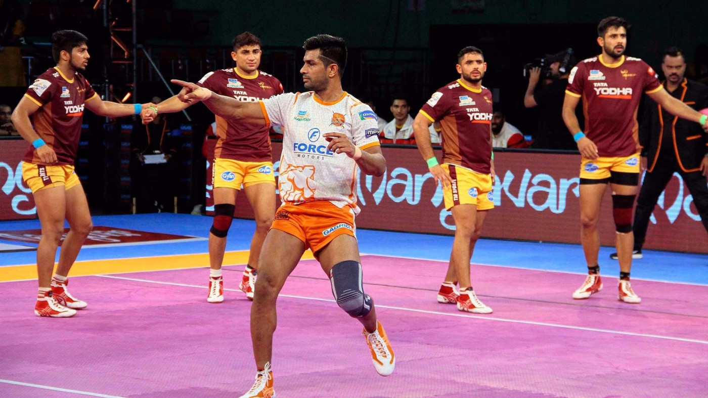 Deepak Hooda in Competitive Kabaddi Action