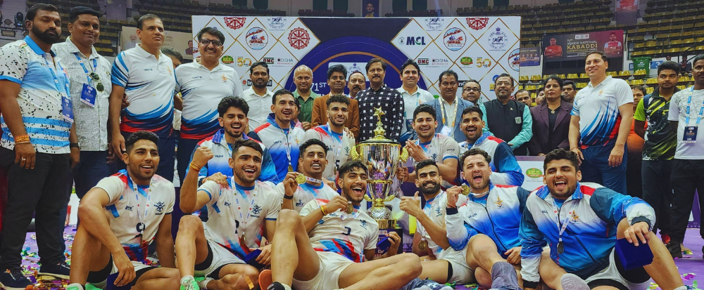 India National Kabaddi Team Banner