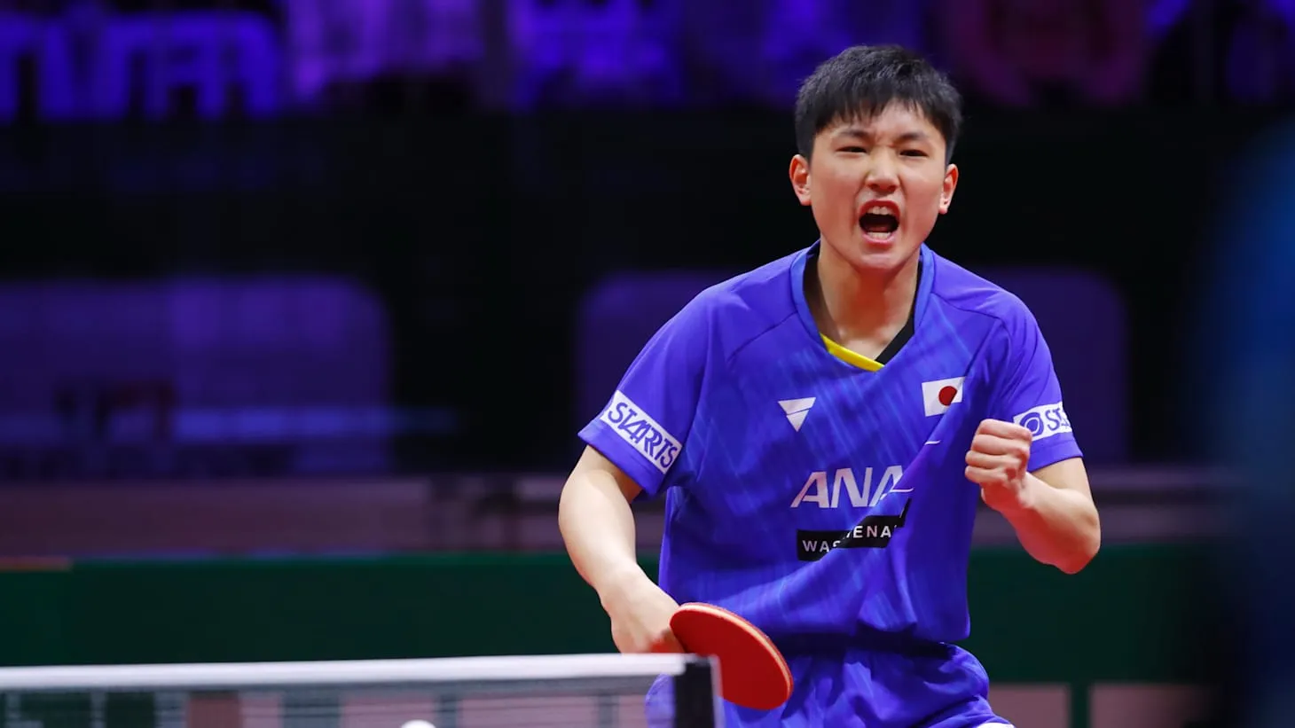 Tomokazu Harimoto Plays with Determination