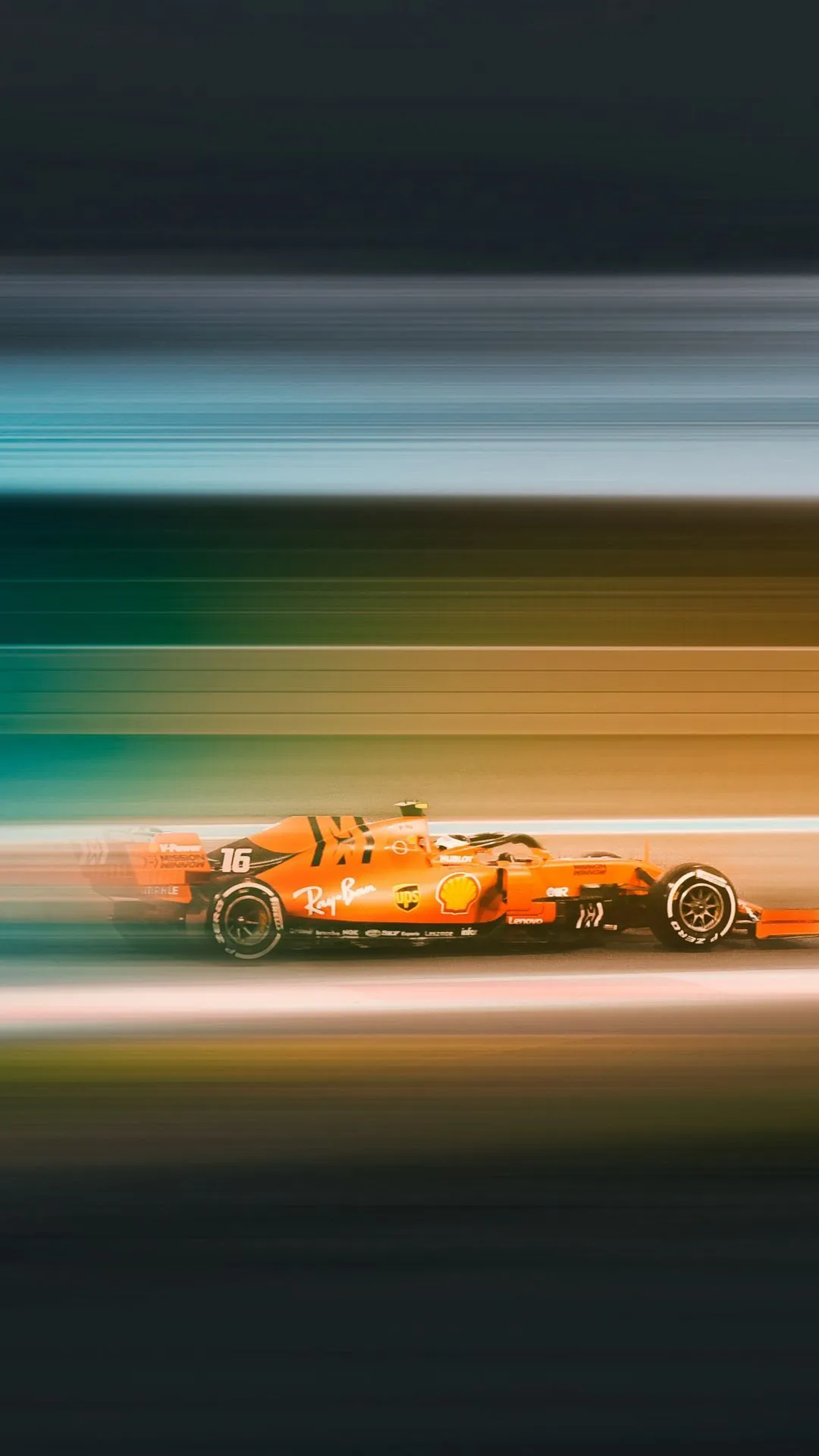 Red Formula 1 Car Racing at Full Speed images for wallpaper