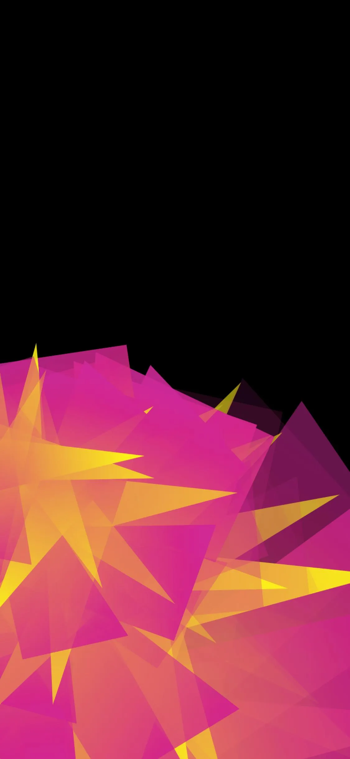 Abstract 3D Pattern with Vibrant Purple Shapes Wallpaper