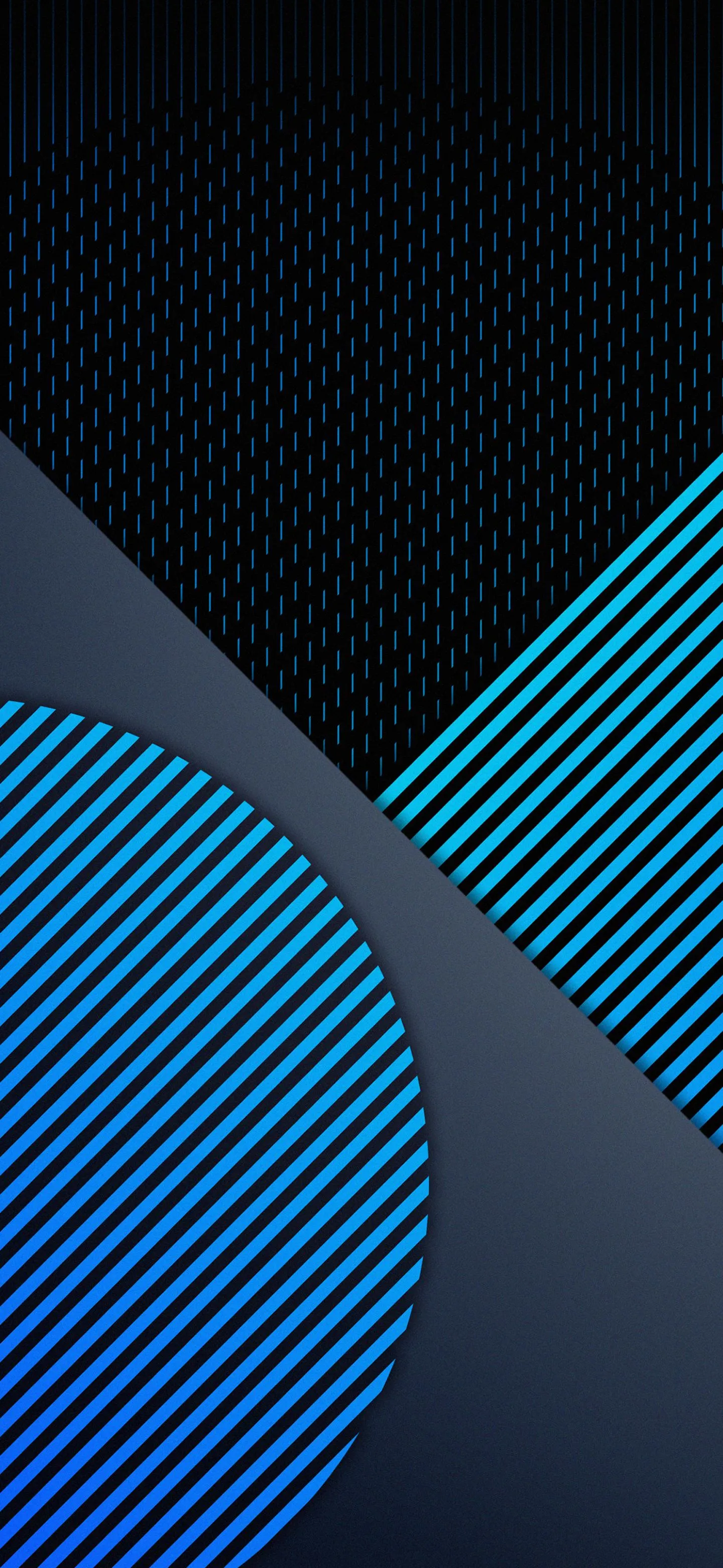 Abstract Blue Pattern with Diagonal Geometric Shapes