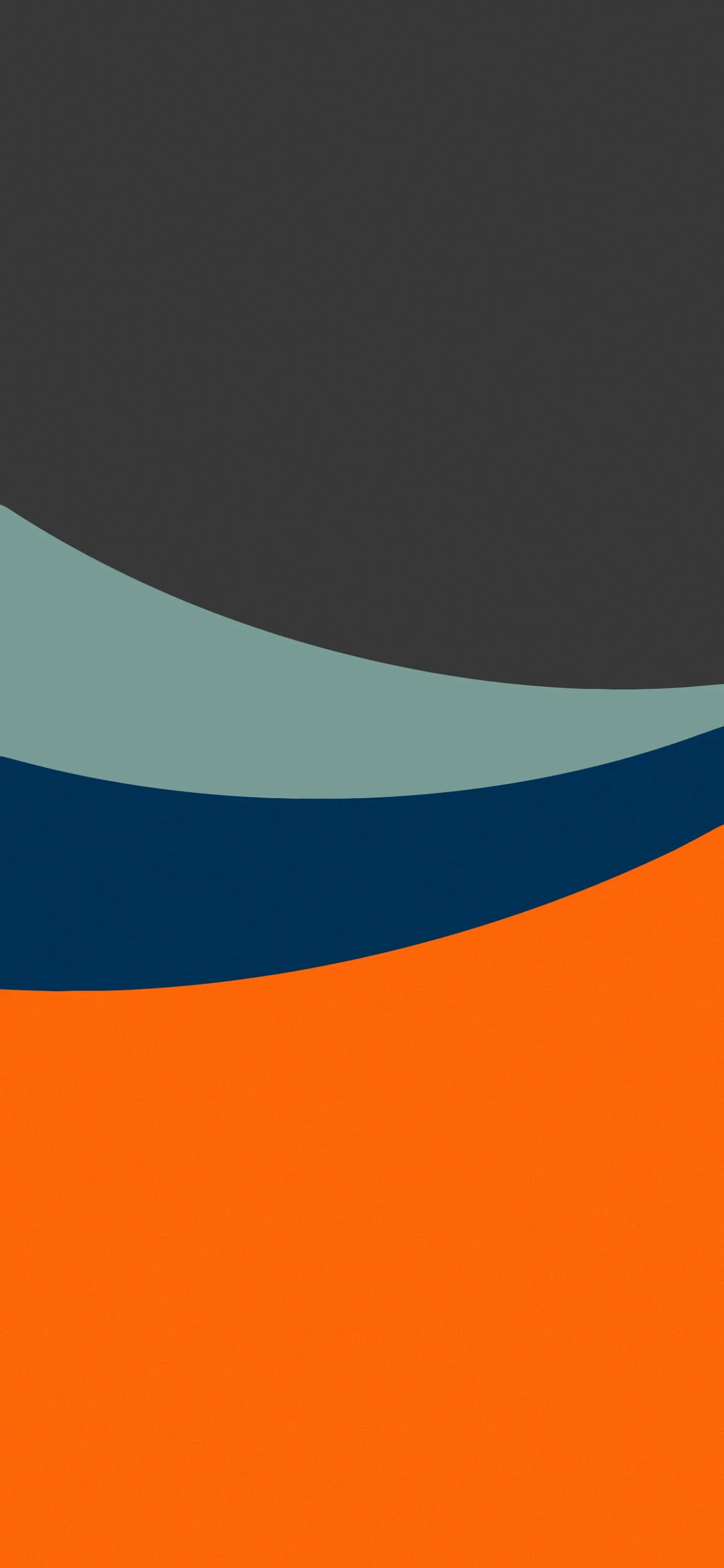 Abstract Color Layers Modern Art Design Mobile Wallpaper