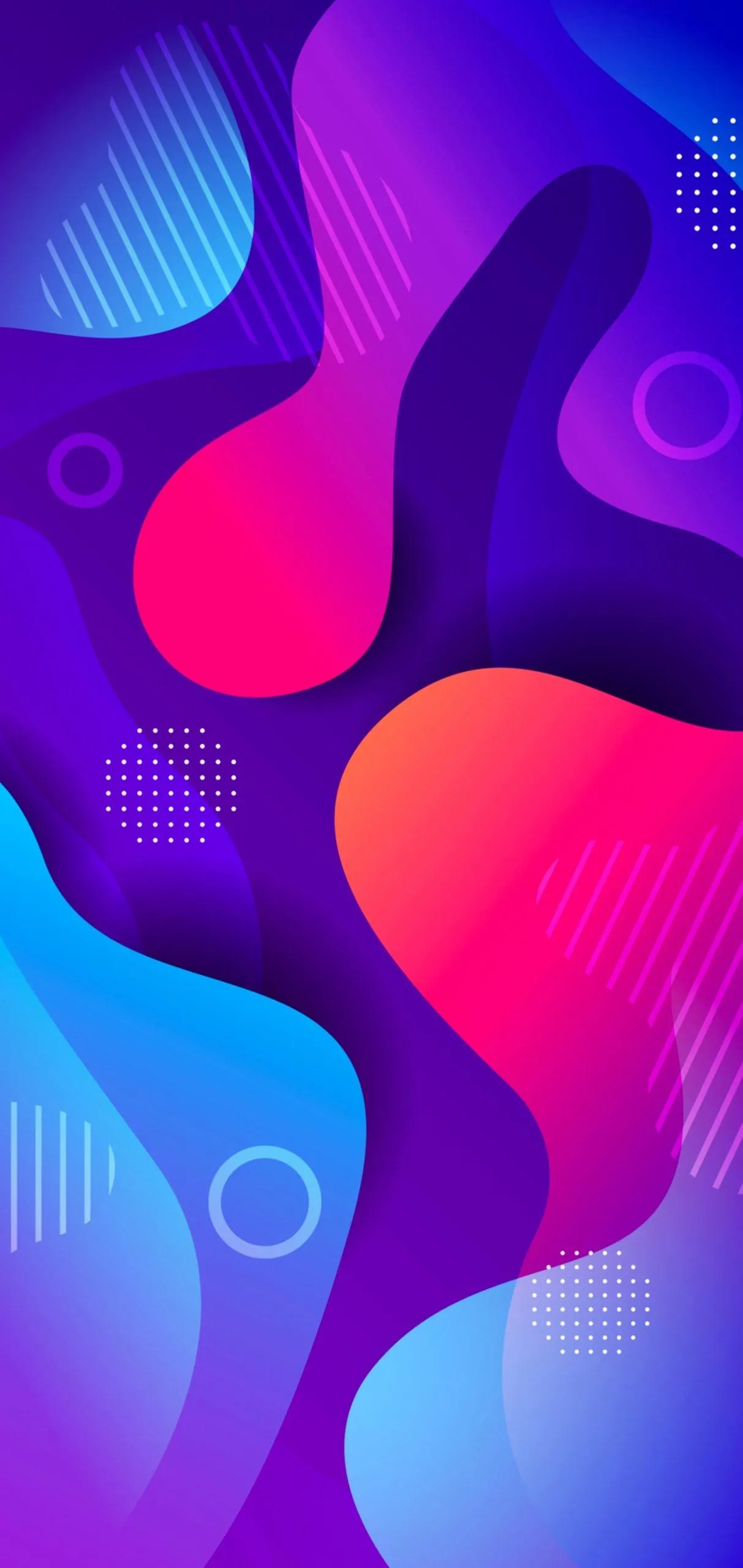 Abstract Gradient Art Wallpaper for Modern Phones Wallpaper