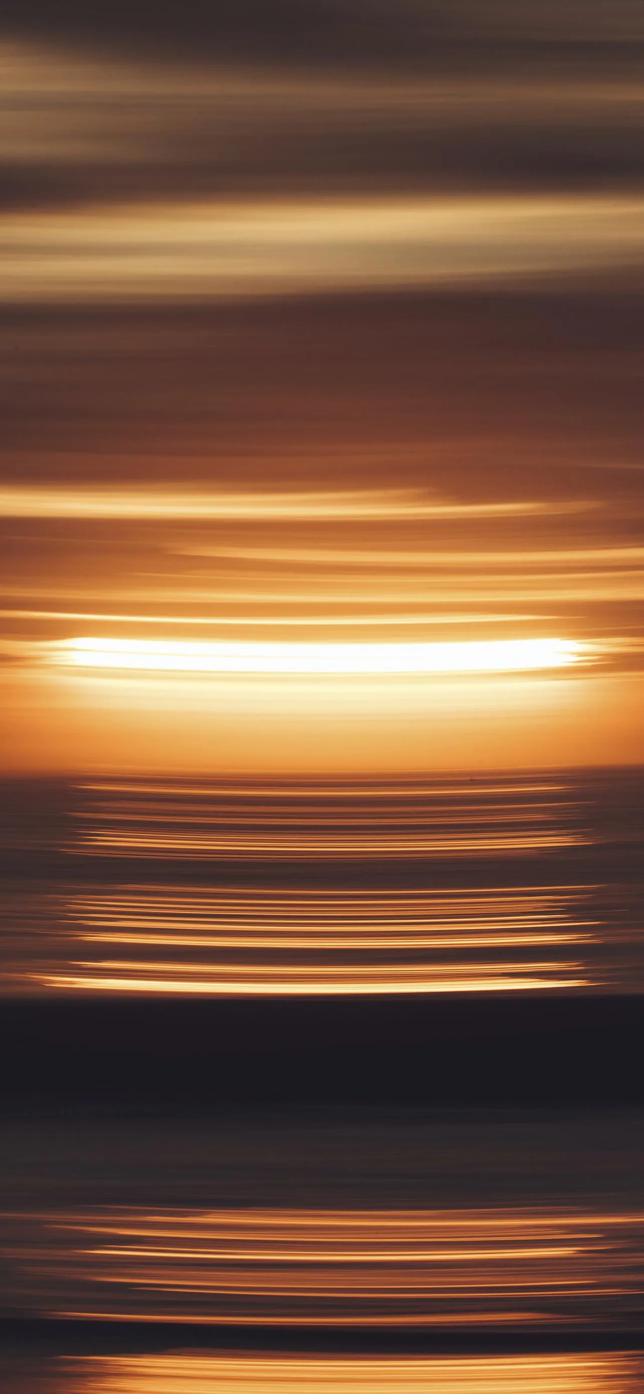 Abstract Orange Motion Blur Light Speed Effect Wallpaper